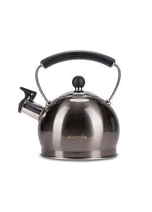 Чайник со свистком kamille km-0873 2 л 22515