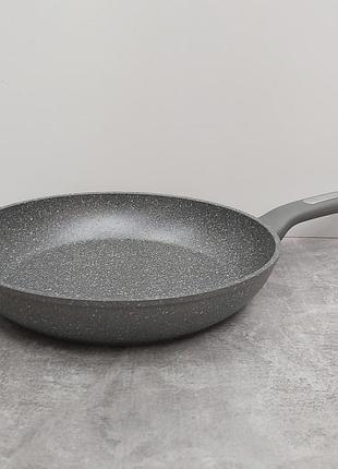 Сковорода kamille 28 см с алюминиевым гранитным покрытием km 4290 gr