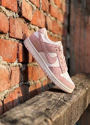 Кросівки nike sb dunk low pearl pink sail