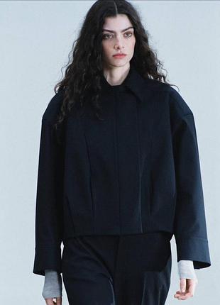 Жіноча коротка куртка бомбер осінь весна zara