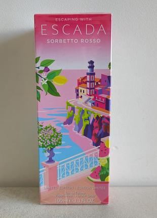 Оригинал escada sorbetto rosso