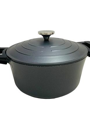 Каструля з кришкою 4,5 л 24*11,5 см kamille km-4461