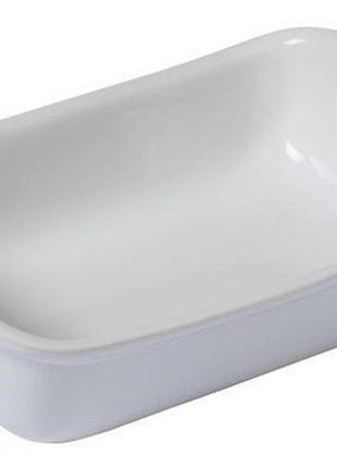Форма прямокутна керамічна pyrex supreme 22х15 см біла 102030/8
