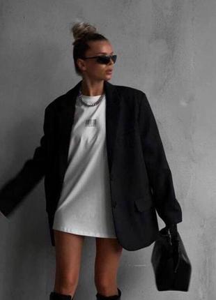 H&m! актуальний подовжений піджак/ жакет  піджак