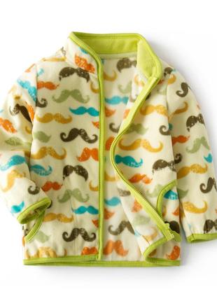 Кофта для мальчика флисовая mustache berni kids