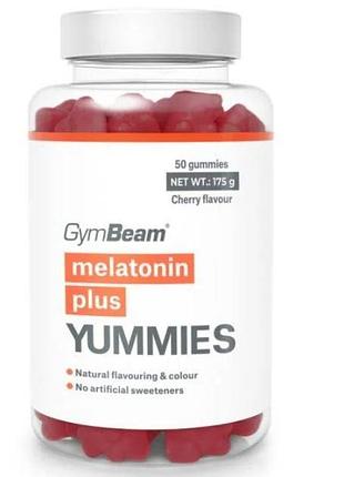 Мелатонін плюс yummies - gymbeam 50 капсул