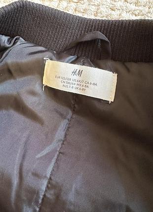Бомбер h&m на дівчинку 7-8 років 3