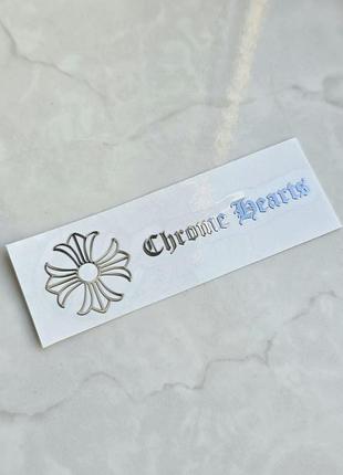 Готический стекер chrome hearts 2