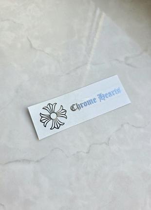 Готический стекер chrome hearts 3