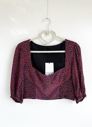 Новый топ блузка zara 6