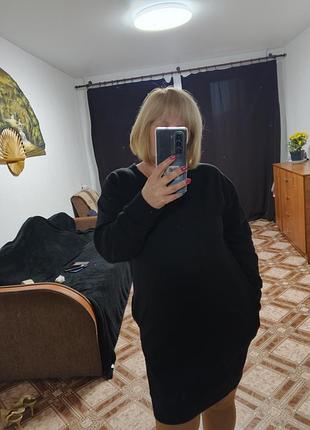 Туніка тепла батал сукня светр жіночий.