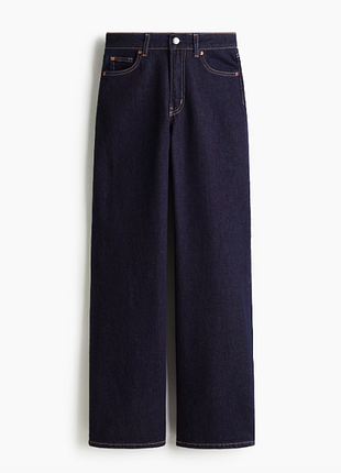 Джинси жіночі wide high waist h&m розмір