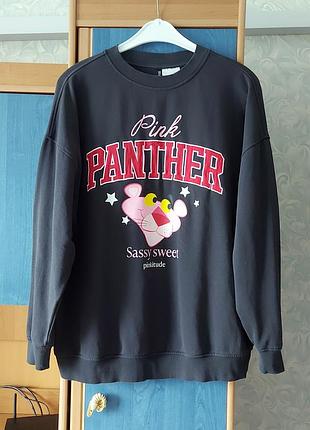 Світшот, оверсайз, 50-52-54, 
 pink panther by divided