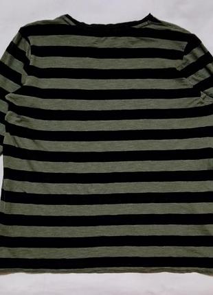 Полосатый лонгслив marks &amp; spencer (m&amp;s collection), размер 14 (l) 4