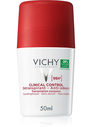Vichy detranspirant антиперспірант roll-on