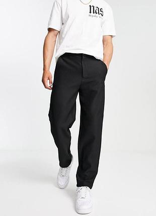 Новые вискоза + хлопок плотные брюки river island w34 l32 штаны