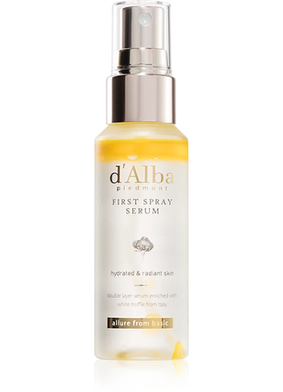 D'alba white truffle first spray serum 50ml зволожуючий регенеруючий міст - серум з білим трюфелем, 50 мл