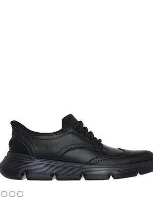 Шкіряні кросівки skechers 8