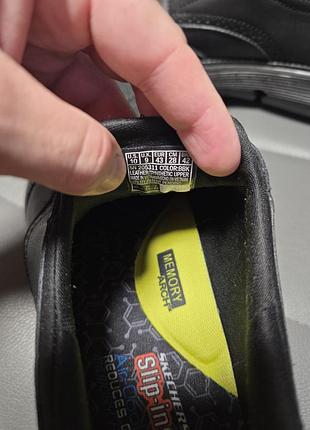 Шкіряні кросівки skechers 4