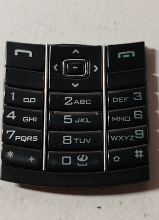 Клавиатура для телефона nokia 8800 classic (англ)