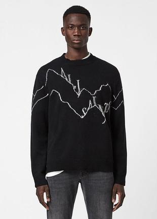 Allsaints шерстяной свитер