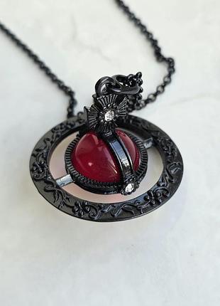 Кулон vivienne westwood blood saturn