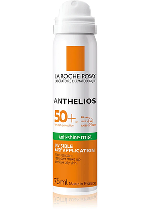La roche-posay anthelios освежающий спрей для лица spf 50+