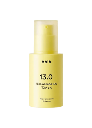 Осветляющая сыворотка для лица abib bright force serum 13.0 pump
