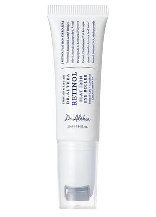 Dr. althea retinol flat iron eye roller сыворотка для кожи вокруг глаз со встроенным роллером 25ml