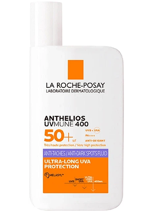 Антелиус ля рош посай легкий антелиус солнцезащитный флюд la roche-posay anthelios uvmune 400 mela b3