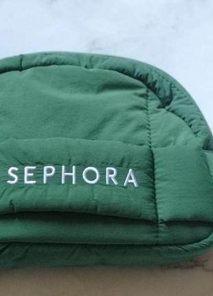 Стеганая косметичка (puff bag) sephora