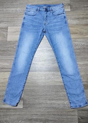 Мужские брендовые джинсы g-star raw 3301 , размер 32/32 , вьетнам.