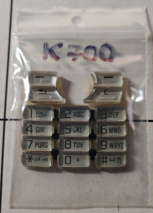 Клавиатура телефона sony ericsson k700 (англ)