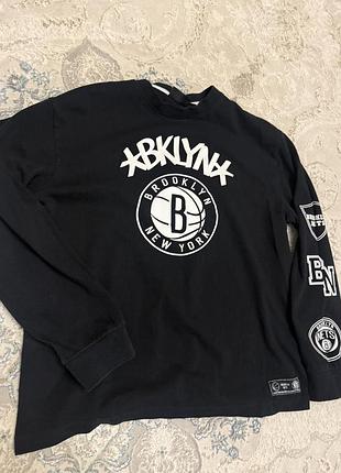 Лонгслів brooklyn чорний