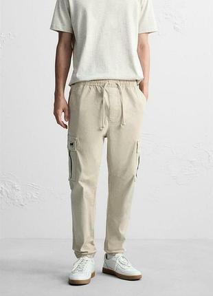Новые брюки карго zara man w30 джоггеры