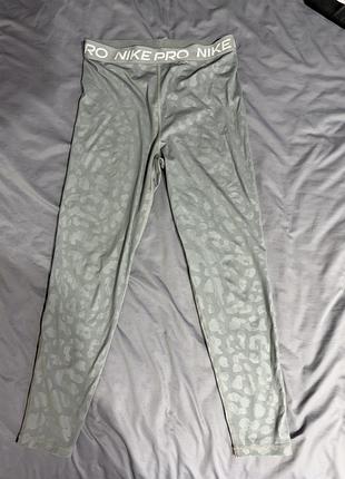 Лосіни жіночі nike dri-fit леопардові розмір м