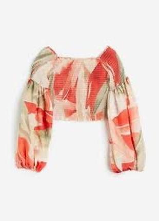 Лінійний кроп-топ від h&m