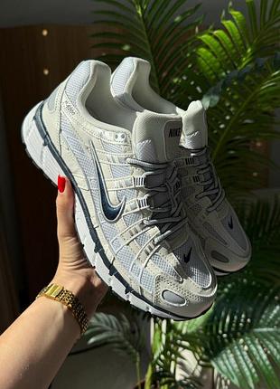 Кроссовки nike p-6000 phantom white obsidian
