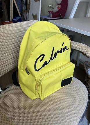 Рюкзак calvin klein жовтий