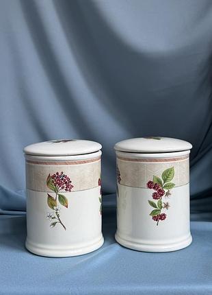 Вінтажна керамічна банка bramble для debenhams