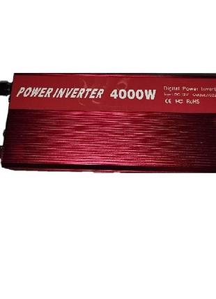 Автомобильный преобразователь напряжения инвертор 4000w 12v un-3060