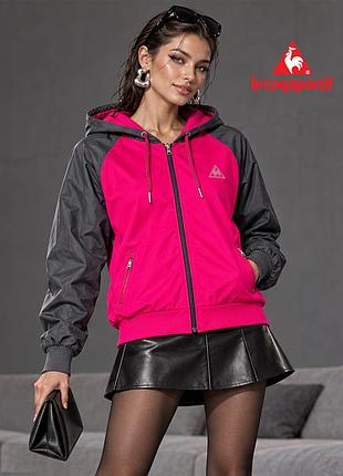 Оригинальная яркая толстовка от французского бренда le coq sportif l