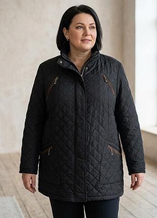 Gallery woman стильная демисезонная куртка (3xl-4xl)