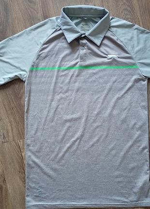 Брендова футболка поло slazenger.