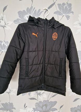 Куртка для хлопчика puma чорна 140