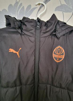 Куртка для хлопчика puma чорна 140 3