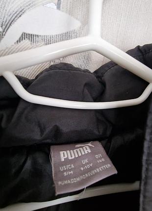 Куртка для хлопчика puma чорна 140 4