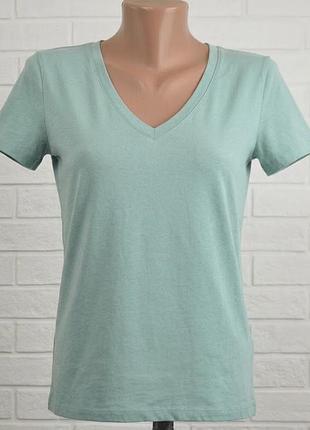 Zara якісна жіноча футболка 100% бавовна (s)