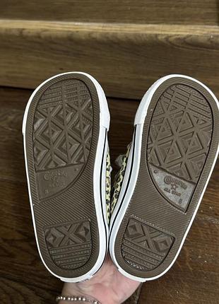 Кеди дитячі converse леопардові 4