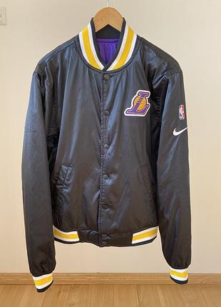 Nike los angeles lakers bomber jacket mens